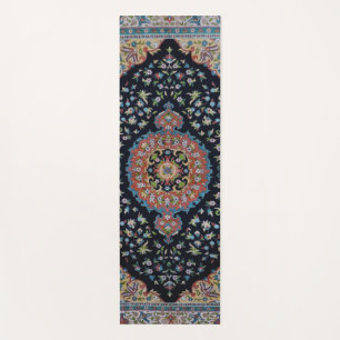 Esterilla De Yoga Hermosa época azul oriental Kilim Rug