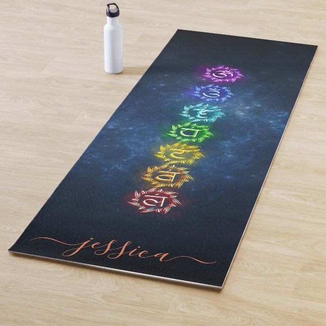 Esterilla De Yoga Hermoso Personalizado de curación de OM Chakra (In situ)