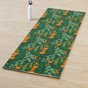 Esterilla De Yoga Hierbas y flores de los campos
