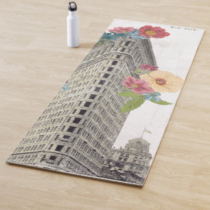 Esterilla De Yoga Hierro plano floral el   Nueva York, NY