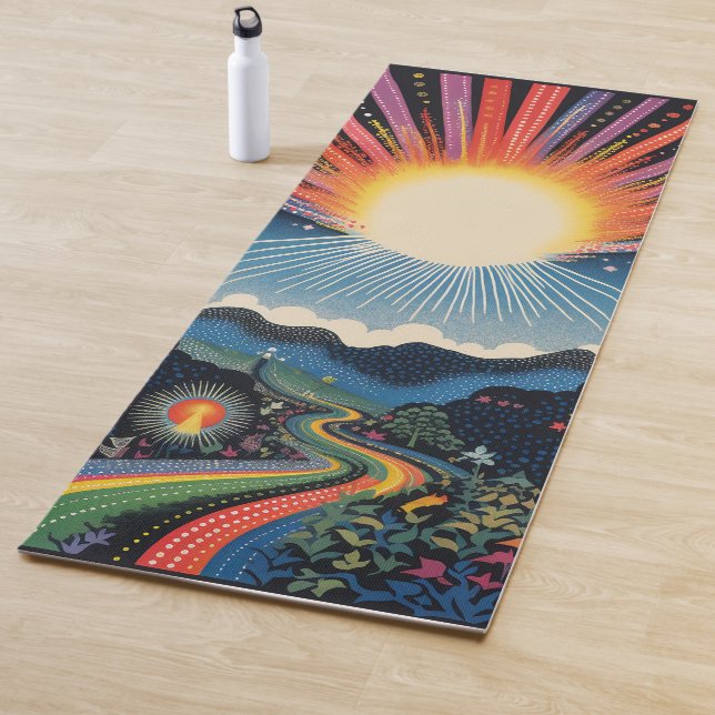 Esterilla De Yoga Hippy Sunrise (In situ)