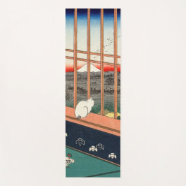 Esterilla De Yoga Hiroshige Utagawa - Campos de arroz de Asakusa