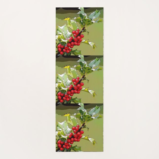 Esterilla De Yoga HollyBerries 006 (Reverso)