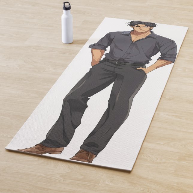 Esterilla De Yoga Hombre Guapo Anime Zaddy (In situ)
