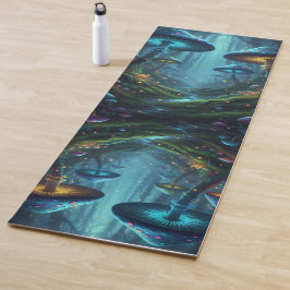 Esterilla De Yoga Hongos Coloridos Pacíficos