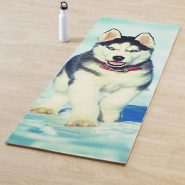 Esterilla De Yoga Husky Puppy