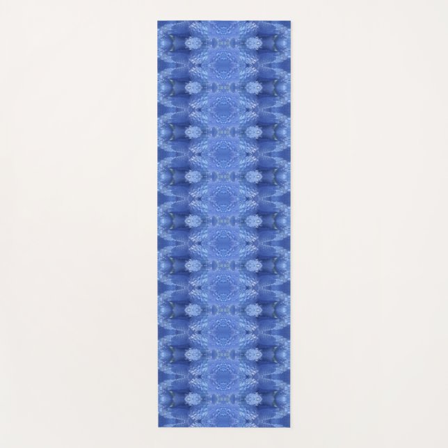 Esterilla De Yoga Hy Blue Ikat 5 (Anverso)