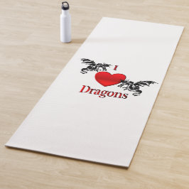 Esterilla De Yoga I Heart Dragons