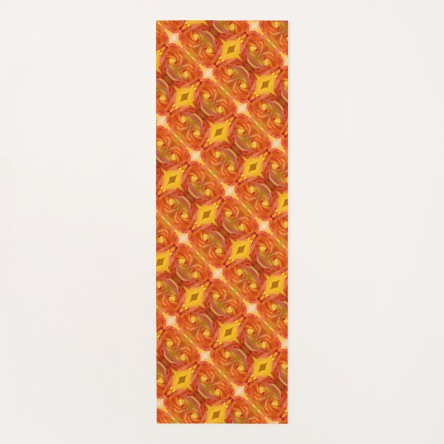 Esterilla De Yoga Ikat 8, Rosa de paz (Anverso)