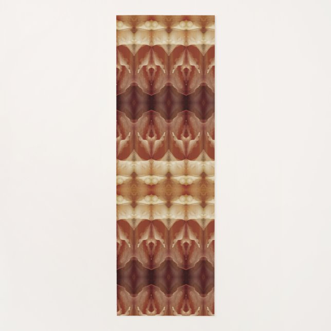 Esterilla De Yoga Ikat 9 de Pale Peachy (Anverso)