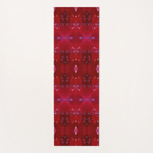 Esterilla De Yoga Ikat también de Snapdragon Rojo