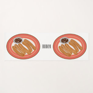 Esterilla De Yoga Ilustracion Churro personalizado