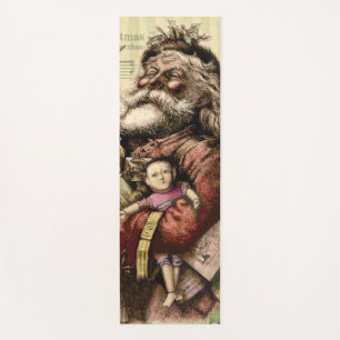Esterilla De Yoga Ilustración clásica de Santa Claus de Thomas Nast
