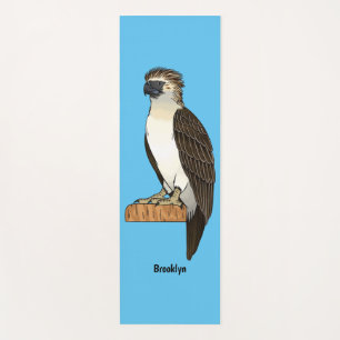Esterilla De Yoga Ilustracion de personalizado de aves águilas de Fi
