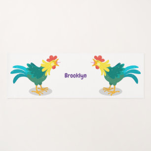 Esterilla De Yoga Ilustracion de personalizado de gallo de entrego g
