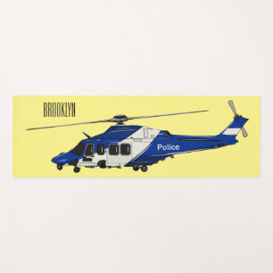 Esterilla De Yoga Ilustracion de personalizado de helicópteros de la