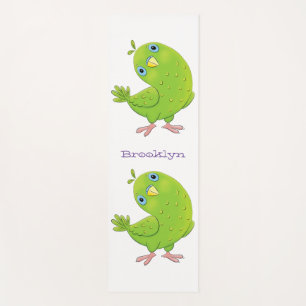 Esterilla De Yoga Ilustracion de personalizado de paracaídas verde l