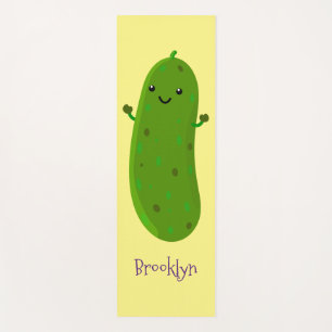 Esterilla De Yoga Ilustracion de personalizado de piquetes alegres