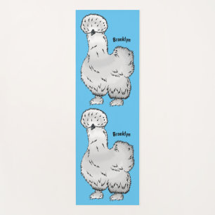 Esterilla De Yoga Ilustracion de personalizado de pollo de Silkie