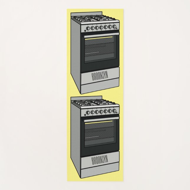 Esterilla De Yoga Ilustracion de personalizado eléctrico (Anverso)