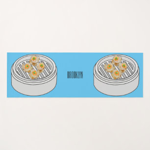 Esterilla De Yoga Ilustracion de Shumai dim sum personalizado