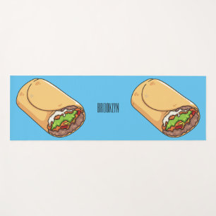 Esterilla De Yoga Ilustracion personalizado Burrito