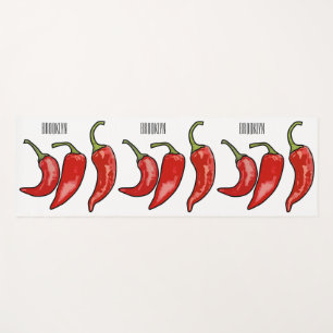 Esterilla De Yoga Ilustracion personalizado Chili