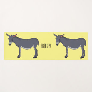 Esterilla De Yoga Ilustracion personalizado de burro