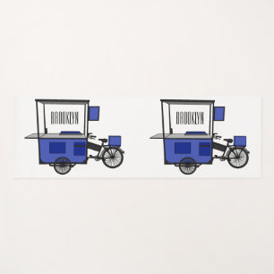 Esterilla De Yoga Ilustracion personalizado de carrito de alimentos