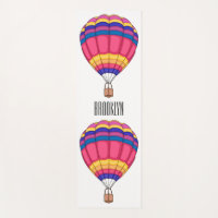 Ilustracion personalizado de globo aerostático