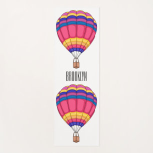 Esterilla De Yoga Ilustracion personalizado de globo aerostático