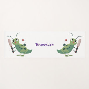 Esterilla De Yoga Ilustracion personalizado de insectos de cricket v
