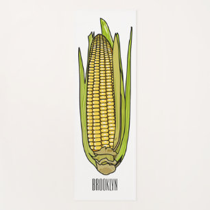 Esterilla De Yoga Ilustracion personalizado de maíz