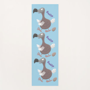 Esterilla De Yoga Ilustracion personalizado de pájaro dodo gracioso