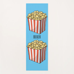 Esterilla De Yoga Ilustracion personalizado de palomitas