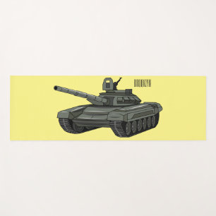 Esterilla De Yoga Ilustracion personalizado de tanques