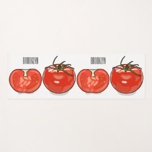 Esterilla De Yoga Ilustracion personalizado de tomate