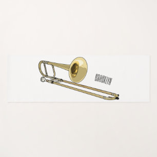 Esterilla De Yoga Ilustracion personalizado de Trombone
