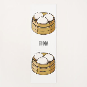 Esterilla De Yoga Ilustracion personalizado Dim sum