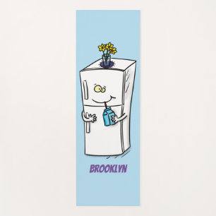 Esterilla De Yoga Ilustracion personalizado frigorífico divertido