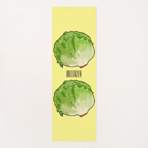 Esterilla De Yoga Ilustracion personalizado Lettuce