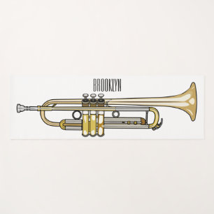 Esterilla De Yoga Ilustracion personalizado Trumpet