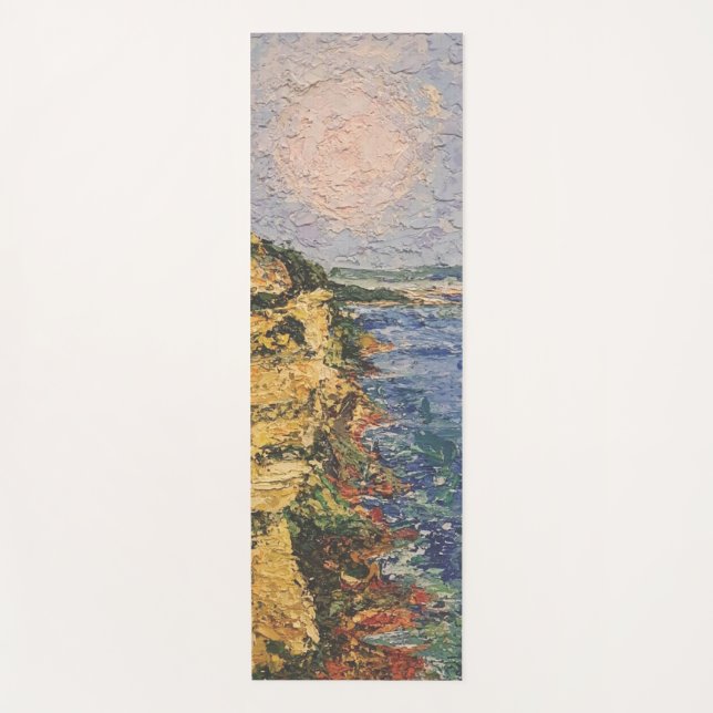 Esterilla De Yoga Imagen de mi obra arte Amanecer (Anverso)