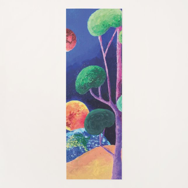 Esterilla De Yoga Imagen de mi obra Nuit (Anverso)