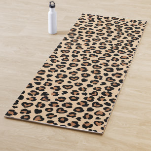 Esterilla De Yoga Impresión animal, leopardo marrón, puntos de chita