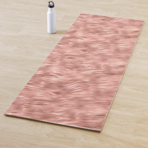 Esterilla De Yoga Impresión de cebra rosa glitz de Moda