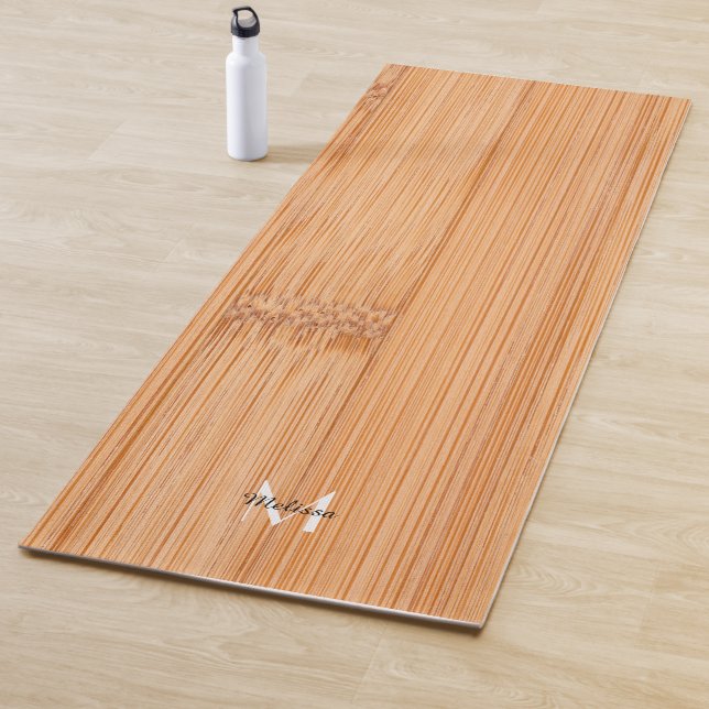 Esterilla De Yoga Impresión de madera de bambú marrón claro Guay Mon (In situ)