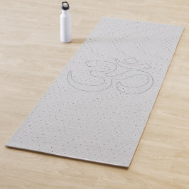 Esterilla De Yoga Impresión digital de cuero blanco perfeccionado