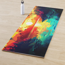 Esterilla De Yoga Impresión hawaiana