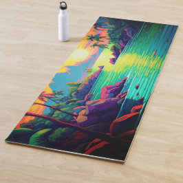 Esterilla De Yoga Impresión hawaiana